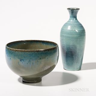 Edwin and Mary Scheier Vase and Bowl