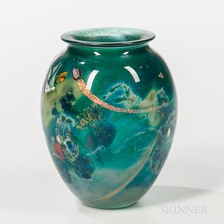 Josh Simpson (b. 1949) "Inhabited" Vase