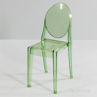 Philippe Starck for Kartell Green "Victoria Ghost" Chair