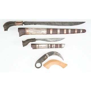 A Group of Indonesian Knives