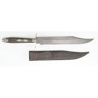 Chilean Clip Point Bowie Knife 