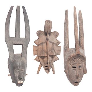 African Baule, Senufo, and Bambara Masks, Sold to benefit the Acquisitions Fund of the Berea College Art Collection