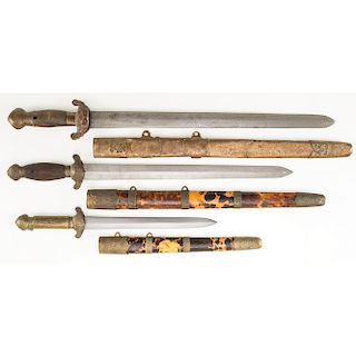 Chinese Jian Short Swords