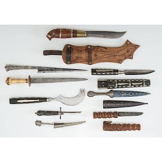 Lot of Eight Knives