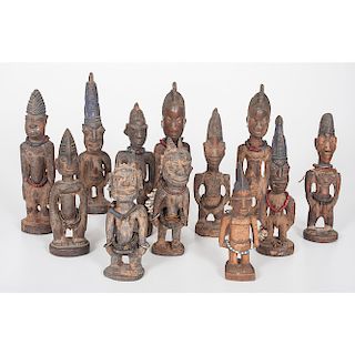 Collection of Yoruba/ Ibeji Figures, Sold to benefit the Acquisitions Fund of the Berea College Art Collection