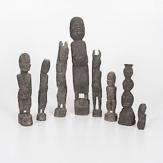 Collection of African Carved Wood Figures, Sold to benefit the Acquisitions Fund of the Berea College Art Collection