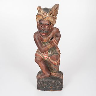 Carved Indonesian Kris Stand