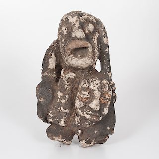 African Encrusted Power Figure, Sold to benefit the Acquisitions Fund of the Berea College Art Collection