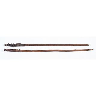 African Wood Staffs, Sold to benefit the Acquisitions Fund of the Berea College Art Collection