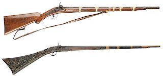 Two Highly Decorated Long Guns