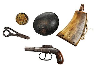 Allen & Thurber Pocket Pistol and Accessories
