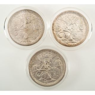 United States Texas Independence Centennial Commemorative Half Dollars 1935-1936, Lot of Three