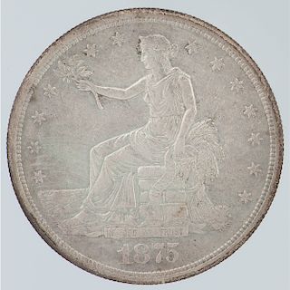 United States Trade Dollar 1875-S