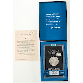 United States Morgan Silver Dollar 1883-CC, GSA, NGC MS64