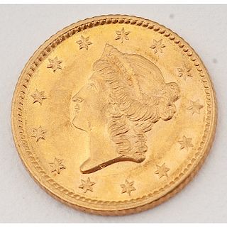 United States Gold Dollar 1853