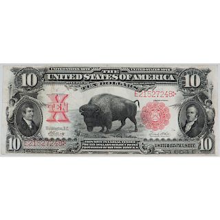United States $10 "Bison" Note Series of 1901