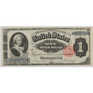 United States $1 Silver Certificate Bank Note Series of 1891