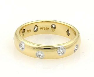 Tiffany & Co Etoile Diamond 18k Yellow Gold