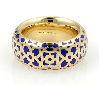 Tiffany & Co.Picasso Marrakesh 18k Yellow Gold Blu