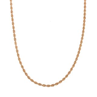 A Rope Chain in 18K Yellow Gold