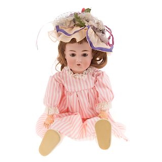 Kestner 171 porcelain and bisque girl doll