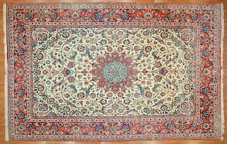 Persian Ispahan carpet, approx. 10.2 x 15.9