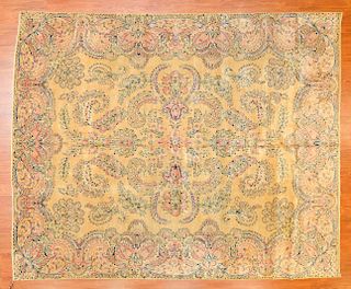 Antique Kerman rug, approx. 7.7 x 9.6