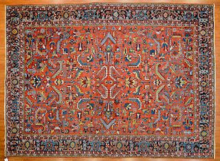Antique Herez carpet, approx. 9.2 x 12.5