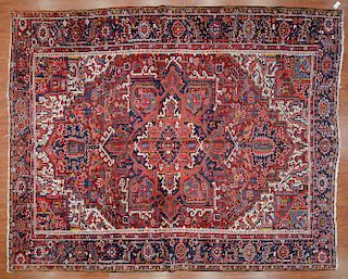 Persian Herez carpet, approx. 10.1 x 12.7