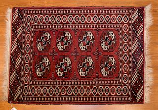 Persian Bohkara rug, approx. 3 x 4.2