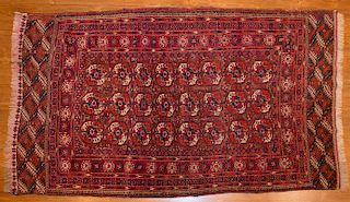 Antique Tekke Bohkara rug, approx. 4.3 x 6.9