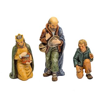 Three Goebel large Nativity figures