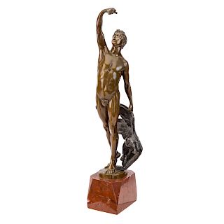 Continental School Classical style bronze
