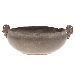 Greco-Roman pewter wine vessel