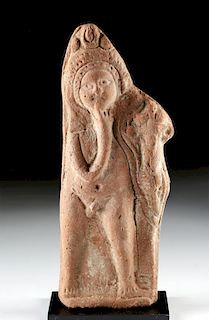 Egyptian Alexandrian Standing Terracotta Harpocrates