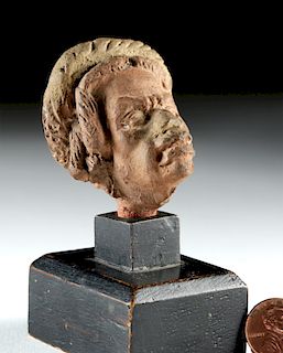 Graeco-Roman Terracotta Head of an African