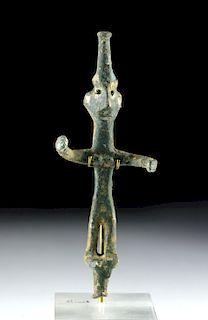 Syro Hittite Bronze Standing Figure - Baal