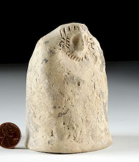 Unusual Mesopotamian Pottery Figure