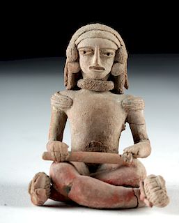 Fine Xochipala Pottery Seated Figure