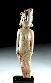Rare Native American Hopewell Stone Female Figure