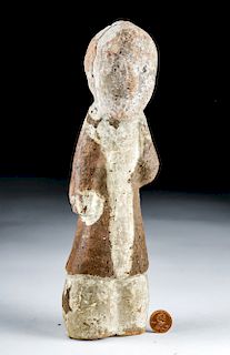 Chinese Han Dynasty Pottery Tomb Attendant
