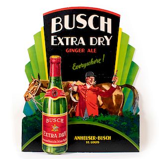 Busch Ginger Ale 3D Die Cut Sign