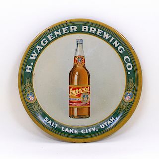 H. Wagner Brewing Salt Lake City Tip Tray