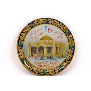 Louisiana Purchase American Can Tip Tray