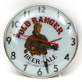 Old Ranger Telechron Lighted Clock