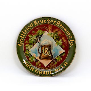 Gottfried Krueger High Grade Beer Tip Tray