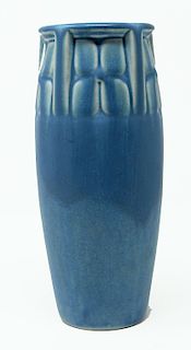1929 Rookwood Matte Blue Vase