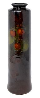 Weller Louwelsa Vase With Cherries 14.5"