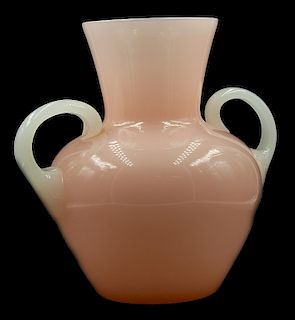 Steuben Rosaline Alabster Vase