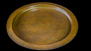 Large Brass Mission Style Tray
